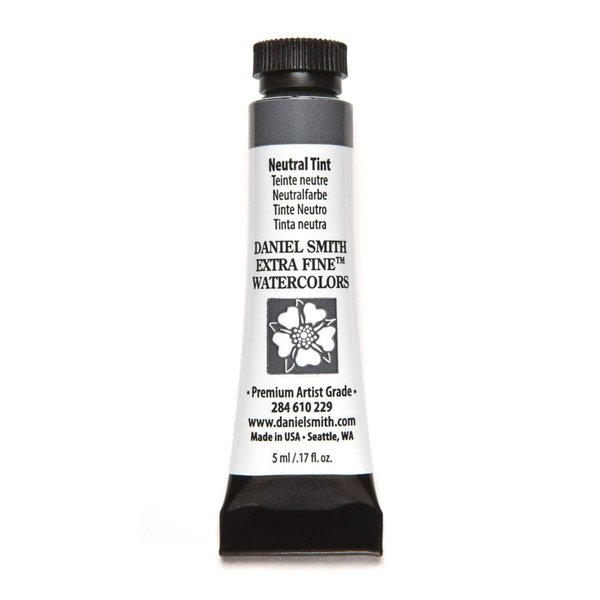 Daniel Smith Extra Fine Watercolor Paint, 5ml Tube, Neutral Tint, 284610229, 1.7 Fl Oz (Pack of 1)