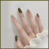ASMAYSA Green Nail Polish Gel, Summer Gel Nail Polish Green, Air Dry Jelly Emerald Green Gel Polish, Forest Green Gel Nail Polish for Women, Olive Green Gel Nail Polish for Girls, 12ML
