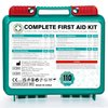 General Medi 110 Pieces Small First Aid Kit - HardCase First Aid Box - Contains Premium Medical Supplies for Travel, Home, Office, Vehicle, Camping, Workplace & Outdoor