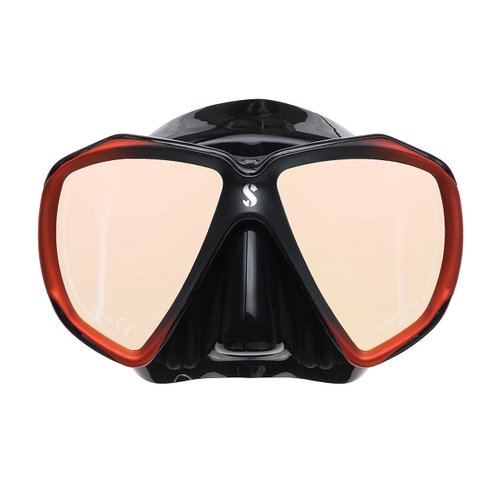 SCUBAPRO Spectra Diving Mask with Mirrored Lens (Bronze/Black)