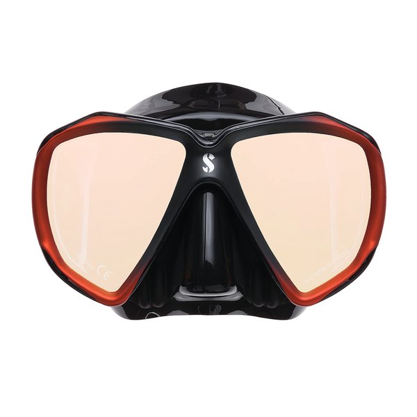SCUBAPRO Spectra Diving Mask with Mirrored Lens (Bronze/Black)