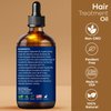 Nexon Botanics Mint Rosemary Hair Oil 4 fl oz - Hair Treatment Oil - Argan, Castor, Tea Tree - Hair Growth Oil for Damaged Hair, Curly Hair, Frizzy Hair, Dry Scalp - Men and Women