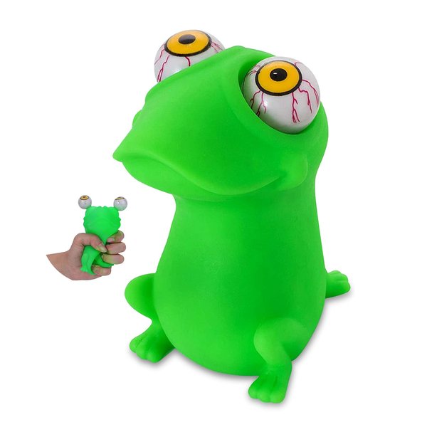 Squeeze Toys，Stress Relief Relieve Hand Fidget ，Toys for Kids and Adults, Sensory Therapy Toys for ADHD Autism Stress Anxiety (Green Frog)