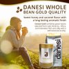 Danesi Caffe Italian Coffee Beans (Whole Roasted Coffee Beans for Espresso) - Espresso Coffee Beans (Medium Roast Whole Bean) Coffee Bean - Coffee Beans Espresso - Coffee Whole Bean - Gold (8.75oz)