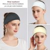 YONUF Fashion Headbands For Women Wide Headband Yoga Workout Head Bands Hair Accessories Band 6 Pack