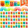 Cocurb 64 Pcs Mini Spring Party Favors for Kids 4-8 - Fun Goodie Bag Stuffers for Birthdays, Classroom Prizes, and Small Toys Gifts (4 Assorted Designs)