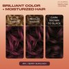 Clairol Textures & Tones Permanent Hair Dye, 4RV Berry Burgundy Hair Color, Pack of 1