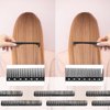 6Pcs Carbon Fiber Cutting Comb Haircutting Combs Professional Heat Resistant Comb, Barber Comb Hair Stylist All Purpose Combs Medium and Fine Tooth for Man and Woman Clipper Cuts, Home Salon