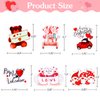 WhatSign Valentines Day Stickers 100Pcs Valentines Love Stickers Scrapbook Stickers Supplies Waterbottle Laptop Decals Scrapbooking Valentines Accessories Crafts Stickers for Kids Girls Teens Adults