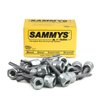 Everflow Sammys 8024957-25 DSTR 100 1/4 Inch Screw Vertical Threaded Rod Anchor Designed for Steel Structure, Steel with Electro-Zinc, Corrosion Resistance, 1/4-20 x 1 Inch Screw Length (pack of 25)