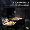 Bright Eyes - Rechargeable - Barbecue BBQ Light for Grilling - with Wide Adjustable Beam Width - Works on All Grills with an Exception to Stainless Steel.