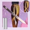 QIMYAR 4 Pieces Nail Magnet Cat Eye Tool Mini Magnet Stick for Nail Art Polish Cat Eye Gel Polish Magnet Nail Art Tool 3D Magnetic DIY Home Salon