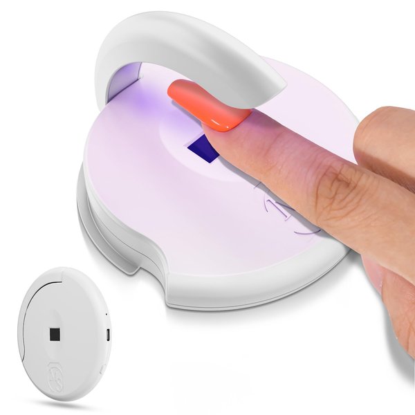 MelodySusie Cordless UV Nail Lamp，Art04M Flash Cure Light for Gel X Nails Portable UV Light Nail Dryer for Gel Polish with 60S Timers, Auto Sensor,Fast Curing Nail Strips Manicure Gift for Women Girls