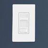 Maxxima LED Slide Dimmer Switch - 3-Way/Single Pole Decorative Electrical Light Switch, 600 Watt Max, LED Compatible On/Off Switch, Screwless Wall Plate Cover Included