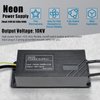 YaeCCC 10KV 30mA Power Supply for Glass Neon Sign Electronic Neon Light Transformer 120V AC 50Hz/60Hz