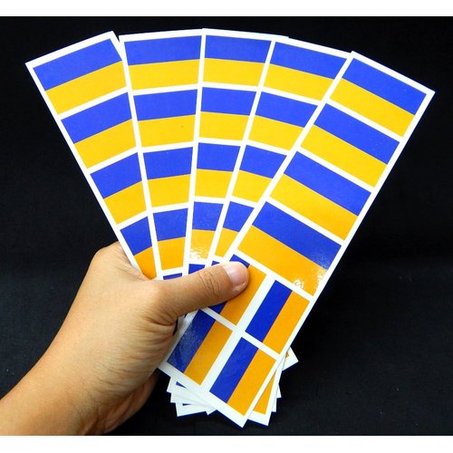 40 Tattoos: Ukraine Flag, Party Favors