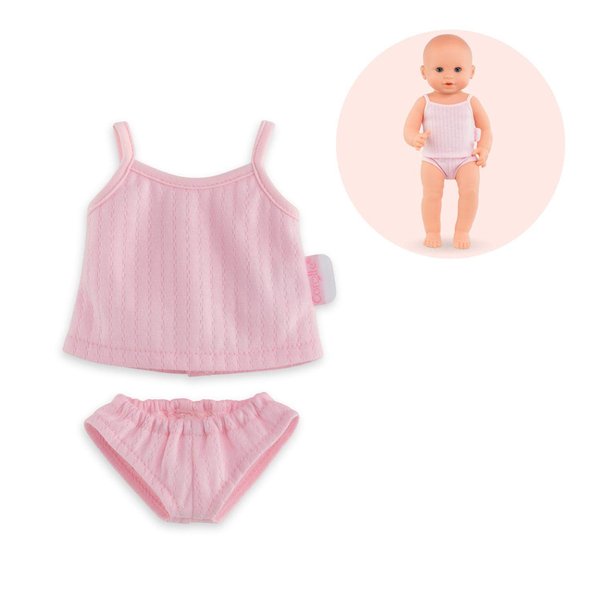 Corolle Underwear Set Baby Doll Clothing Accessory, Mon Grand Poupon Outfits and Accessories fit 14-17" Dolls, for Kids Ages 2 Years and up