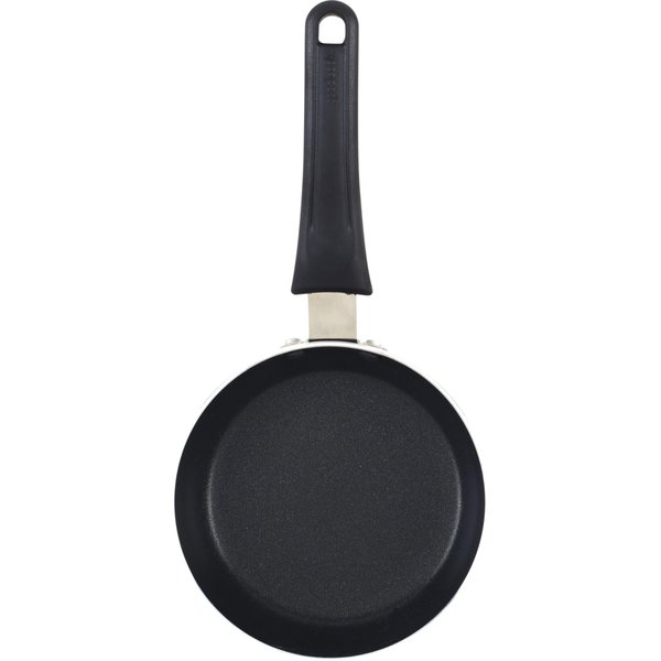 Goodcook Everyday Nonstick Aluminum 4.6" Mini Frying Pan, Black
