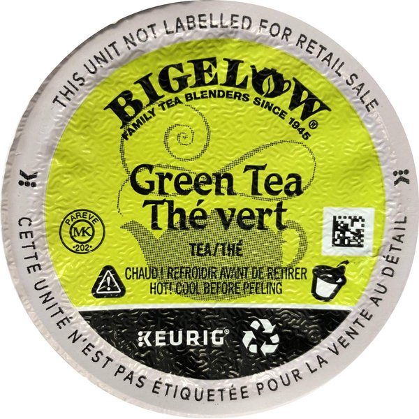Bigelow Green Tea Keurig Single-Serve K-Cup Pods, 24 Count