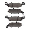 ZICOO Front & Rear Brake Pads for Kawasaki Vulcan 900 VN900 Classic/Classic LT 2006-2014, Vulcan 1500 VN1500 Nomad/Classic, Vulcan 1600 VN1600 Classic, VN 1700 Classic/Voyager Vaquero