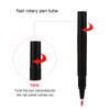 Beaupretty 4pcs Empty Nail Oil Pen Twist Pens Lip Gloss Brush Cosmetic Container Applicators Eyelash Growth Liquid Tube 3ml