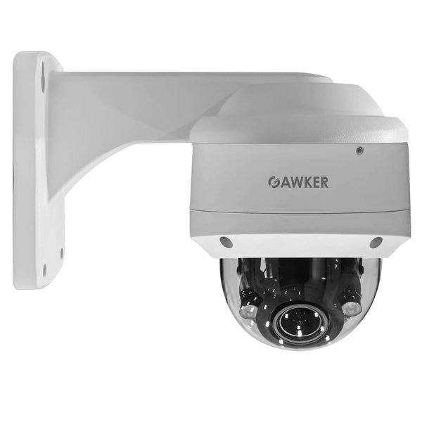 2.8-12mm Varifocal len Dome CCTV Security Camera 4 in 1 Output HD-TVI/AHD/CVI/CVBS 1000TVL Sensor, IP66 Vandal Proof and Weather Proof, 100 ft IR Smart, Dual Voltage with Wall Mount