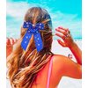4th of July Bows for Women Blue Hair Bows Fourth Of July Hair Accessories Outfits American Flag Star USA Patriotic Bow Clips 4th of July Hair Accessoriers Gifts Party Favors (Blue 2)