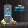 Dove Men+Care Body and Face Wash Hydrating Clean Comfort with 24-Hour Nourishing Micromoisture Technology Body Wash for Men, 13.5 oz