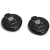 Fingerprint Ink Pad (Pack of 2) - Thumbprint Ink Pad for Notary Supplies Identification Security ID Fingerprint Cards Law Enforcement Fingerprint kit Black Ink pad Stamp pad huella dactilar