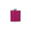 Hot Pink Glitter 7oz Stainless Steel Hip Flask