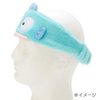 Sanrio 986224 Sanrio Hairband, Hair Turban, Headband, Green, Hangyodon, Face Wash, Makeup, One Size Fits Most, Girls, Character