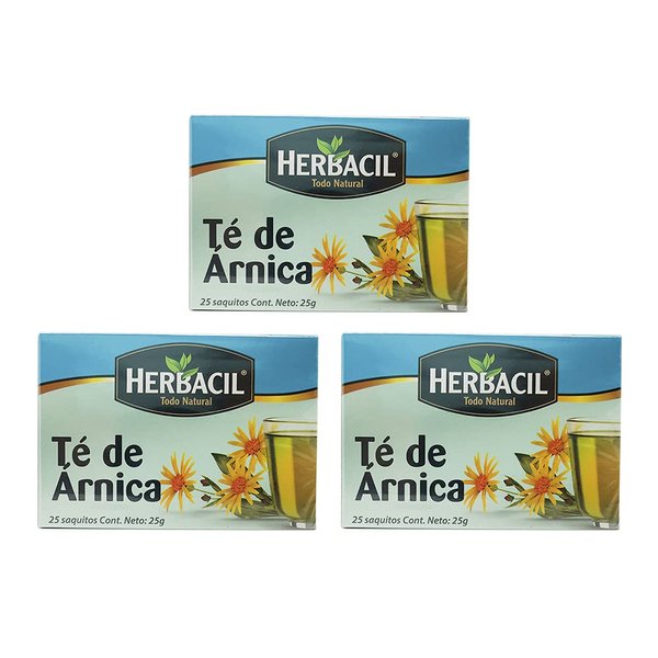 HERBACIL ARNICA TEA 25-BAGS 0.88 OZ (3)