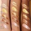 UCANBE Body Shimmer Oil 100ml, Moisturizing Face Body Glow Glitter Oil, Waterproof Shimmering Body Luminizer Liquid Illuminator Highlighter, Tinted Shimmer Body Lotion Glowing Bronzer Makeup(Silver)