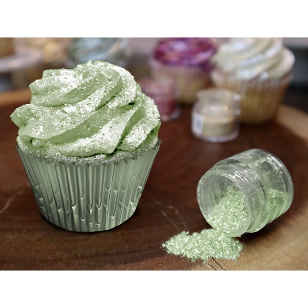 Bakell Leaf Green Tinker Dust®, 5 Gram | KOSHER Certified | 100% Edible Glitter | Cakes, Cupcakes, Cake Pops, Drinks, Glitter & Dusts (Leaf Green)