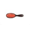 Elite Series | Shine & Condition Pet Brush | Ultra-Premium Natural Bristle & Nylon Pin | High Polish Acrylic Handle | Junior Oval | Black Finish | Model EJR