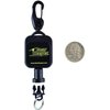 Gear Keeper Micro Retractor | Super Zinger for Fly FIshing – Options | Swiveling Snap Clip, Threaded Stud or Carabiner Clip Mount with Q/C Split Ring Accessory | Made in USA