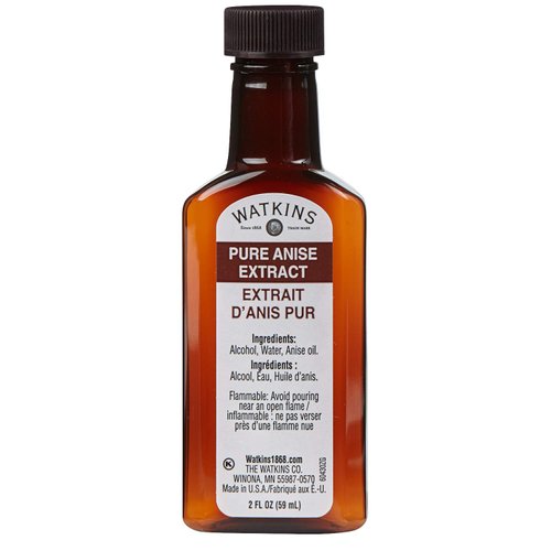 Watkins Pure Anise Extract, 2 oz. Bottles, Pack of 6 (Packaging May Vary)