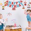 Carnival Birthday Party Decorations, Circus Theme Party Decorations, Carnival Birthday Banner, Carnival Hanging Swirls, Circus Decorations, Carnival Birthday Party Supplies