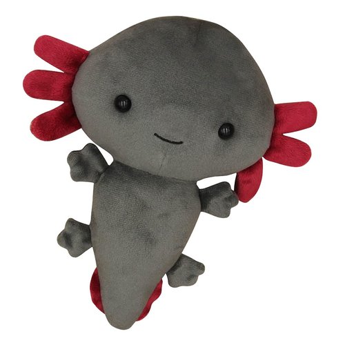LuLezon Axolotl Plushie Doll Stuffed Plush Toy 7.8" (Grey)