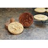 Fun Food Tools, Wood Cookie Stamp, 2.5 Inch (Dragon CS-009)