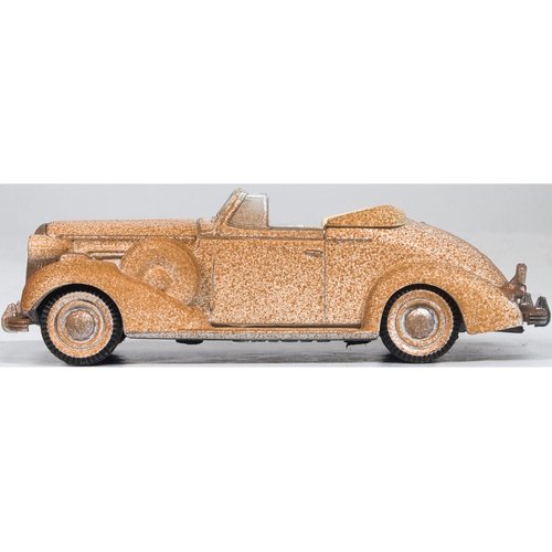 1936 Special Convertible Coupe Beige (Rusted) Junkyard Project 1/87 (HO) Scale Diecast Model Car by Oxford Diecast 87BS36006