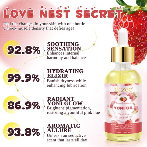 Yoni Oil and Soap Bar Set for Women,100% Natural Feminine Oil Intimate Deodorant Eliminates Odor and Ph Balanced, Feminine Serum Made with Pure Natural Essential Oils