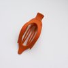 KAXI | Laydown 2.0 Hair Clip Claw | Perfect for Thick & Thin Hair | Strong Clip Teeth & 7 Colors to Choose (Burnt Orange)