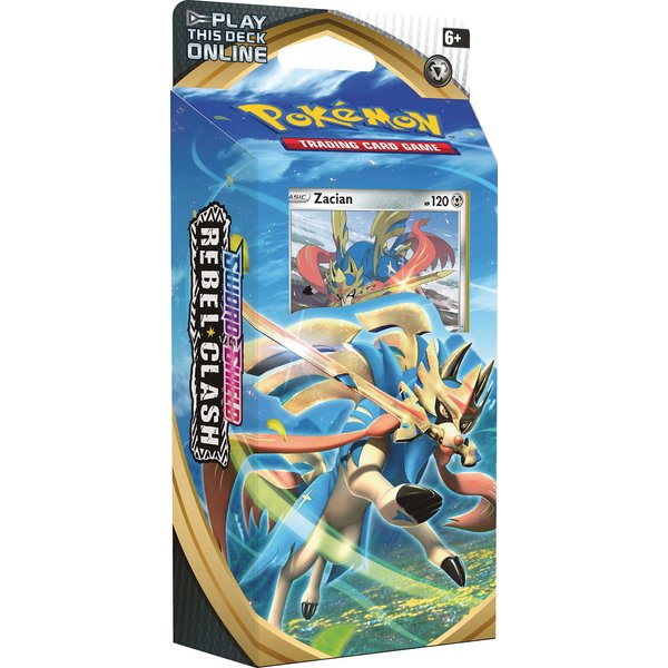 Pokemon TCG: Sword & Shield Rebel Clash Theme Deck Featuring Zacian