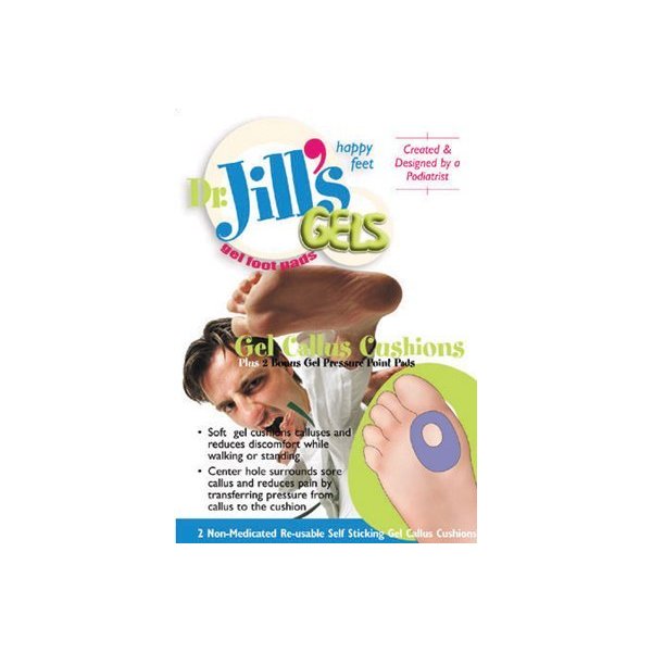 Gel Callus Cushion, 2 Pack!