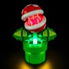 BRIKSMAX Led Lighting Kit for Lego-71426 Piranha Plant - Compatible with Lego Super Mario Building Set- Not Include Lego Set