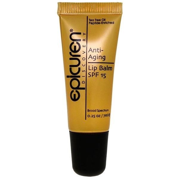 Epicuren Discovery Anti-aging Lip Balm SPF 15, Tea Tree, 0.25 oz.