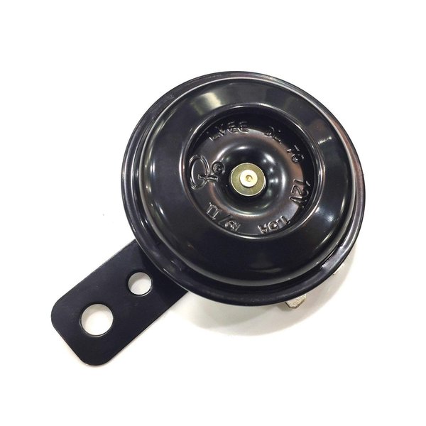 VRWEARE Universal Motorcycle Electric Horns Waterproof Round Loud Speaker 12V 1.5A 105DB Small Horn for Motorcycle