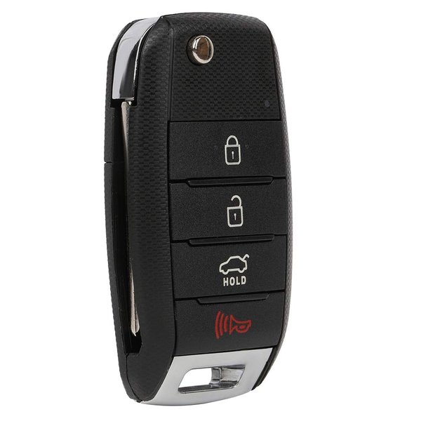 ANGLEWIDE Car Key Fob Keyless Entry Remote Replacement for 14-15 for Kia for Optima (FCC NYODD4TX1306-TFL) 4 Buttons 1pad