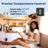 3316250.712 CT Single Zone Wall Thermostat Replacement for Dometic for RV/Camper Conditioners w/Digital Temperature Display